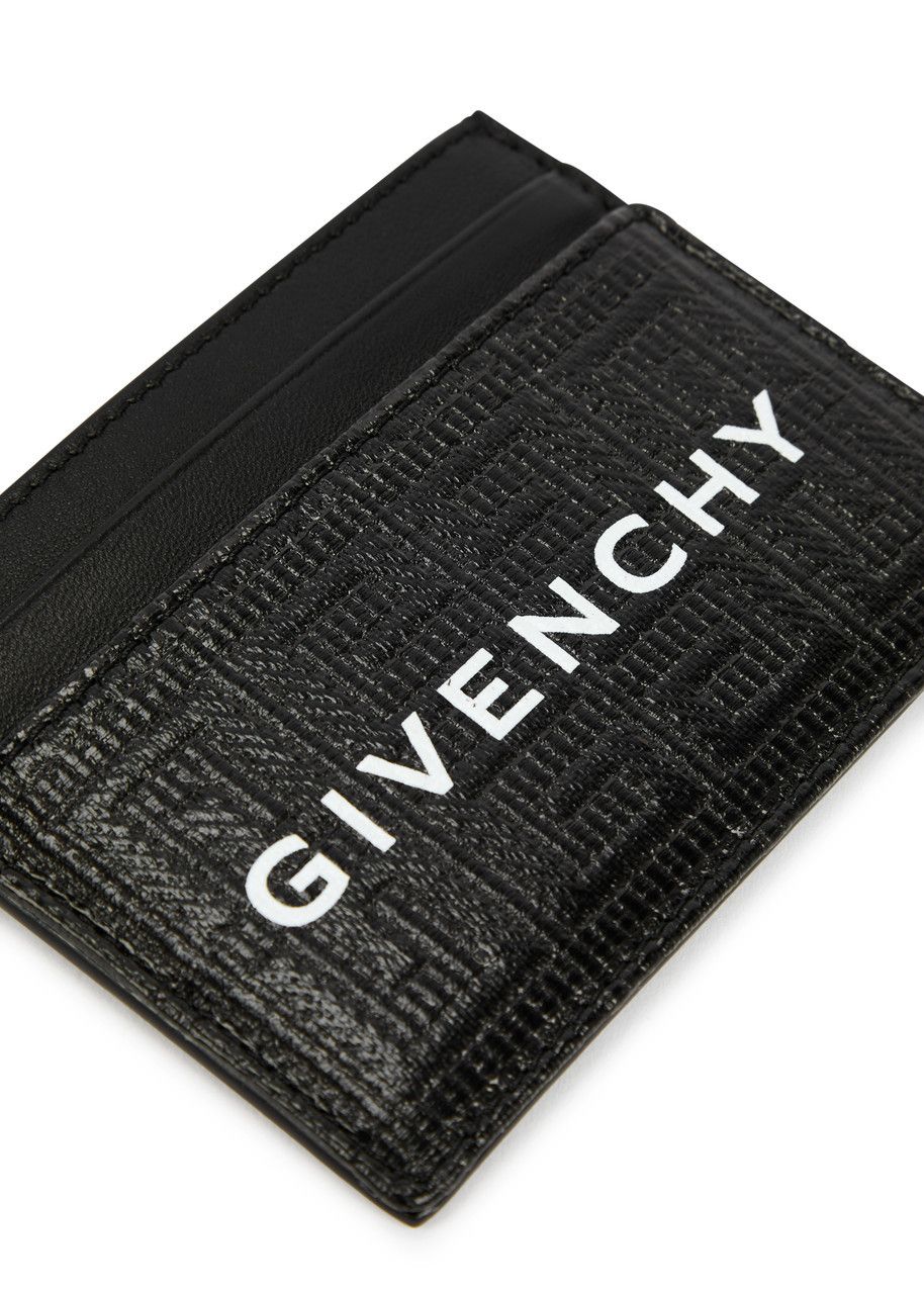 Givenchy o1srvl11e1124 Size: OS / Logo Leather Card Holders in Black Size ONE SIZE - 3 Thumbnail