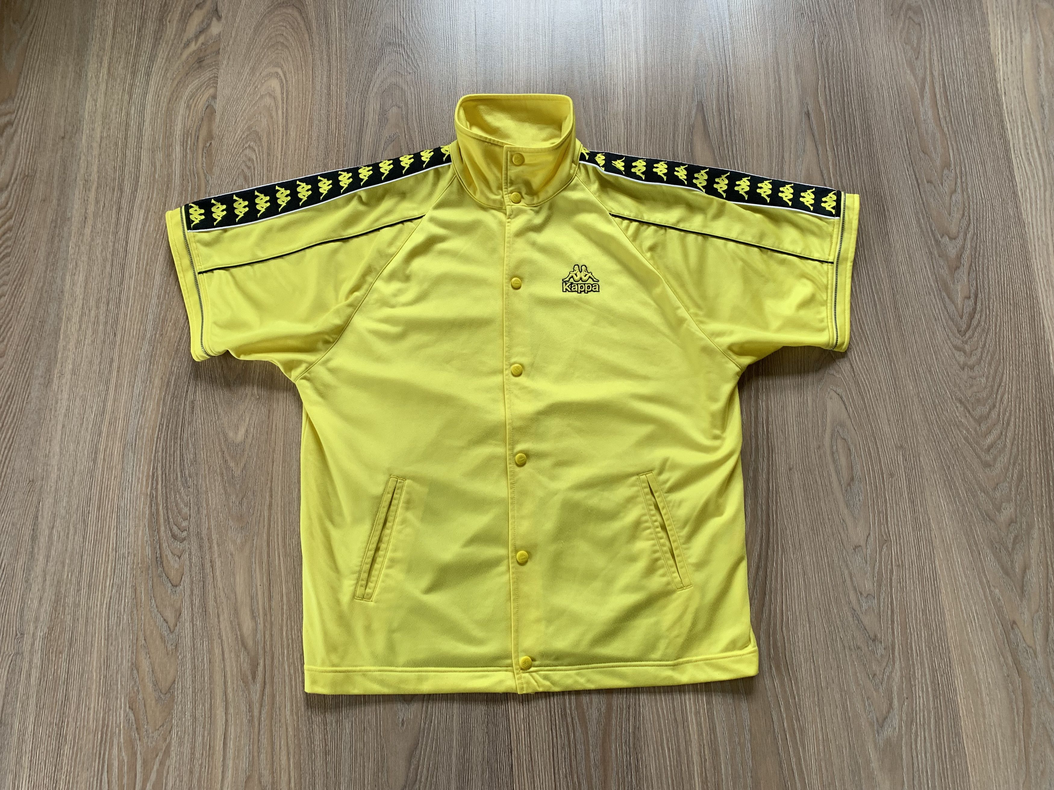 Kappa Vintage Kappa Track Jacket Lampass Short Sleeve Size L / US 10 / IT 46 - 1 Thumbnail