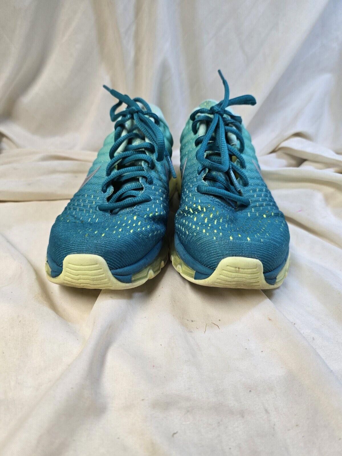 Nike Nike Air Max 2017 Women's Shoes Teal Aqua RIO Sz 8 849560 Size US 8 / IT 38 - 3 Thumbnail