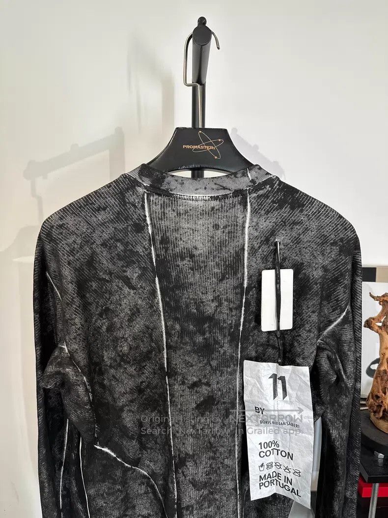 Boris Bidjan Saberi Boris Bidjan Saberi Dyed vintage crewneck sweatshirt| Size US S / EU 44-46 / 1 - 4 Thumbnail