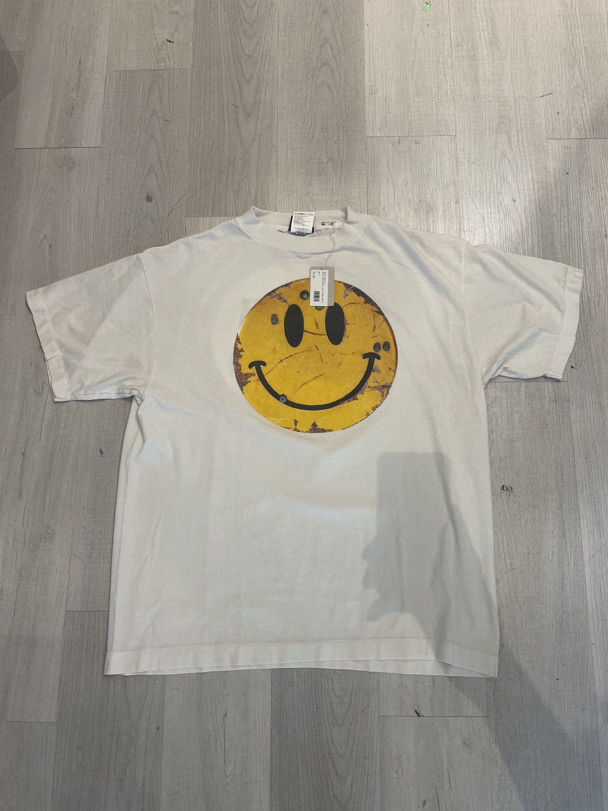 Saint Michael Saint Michael Smile T-Shirt SS25 Size US M / EU 48-50 / 2 - 1 Thumbnail