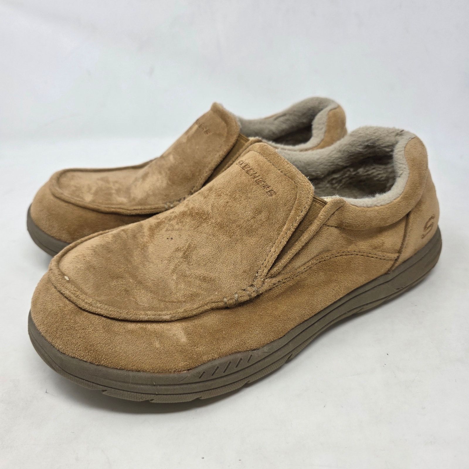 Skechers Utility Alley Cat Brown Suede Leather Lace-up Oxford Shoes Size 7 Skechers Men main image 3