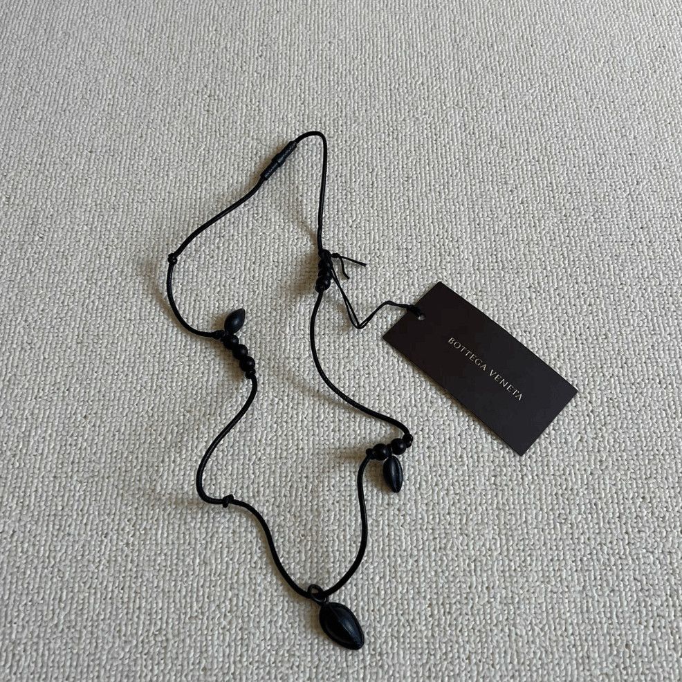 Bottega Veneta Bottega Veneta Coffee Bean Necklace-2508 Size ONE SIZE - 1 Thumbnail