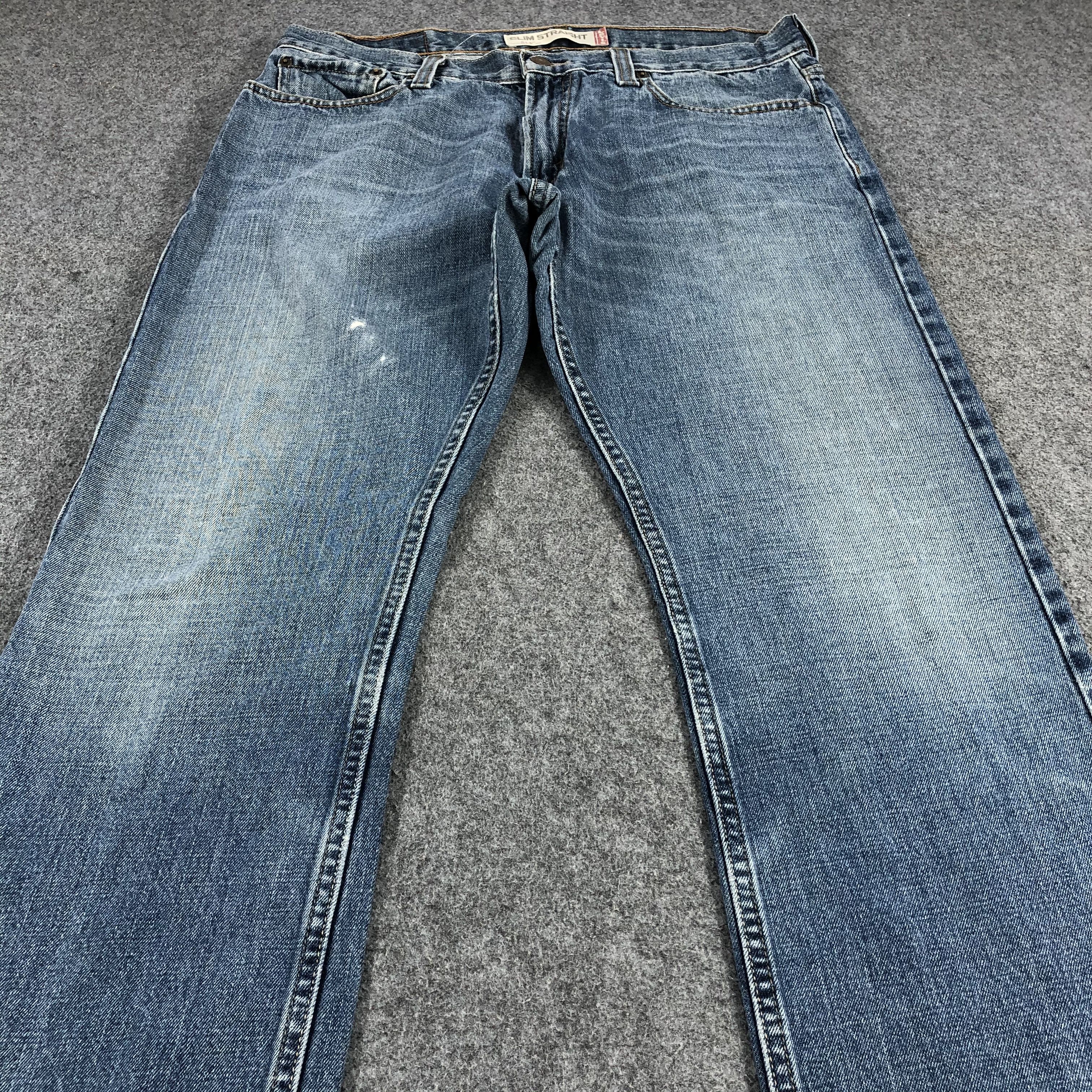 Levi's × Vintage Vintage Blue Wash Levis 514 Jeans-JM1173 Size US 35 - 3 Thumbnail