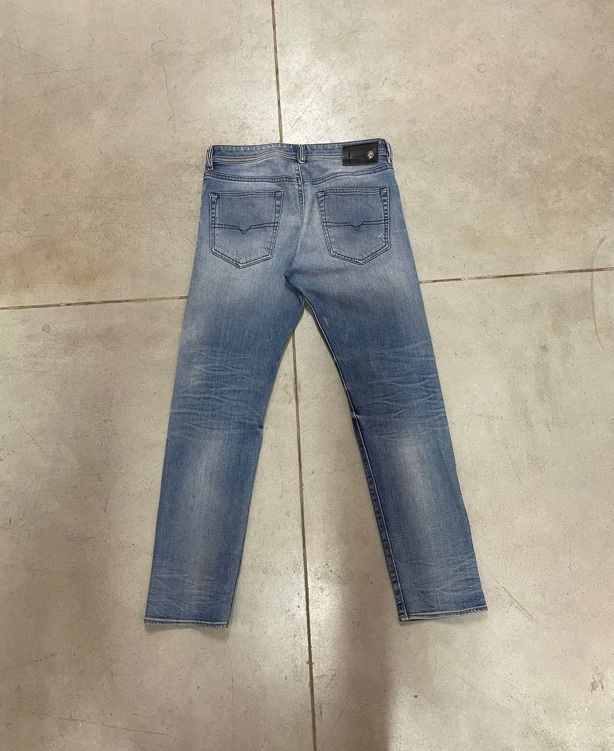 Diesel Vintage Diesel Distressed Patchwork Buster Jeans Size US 31 - 2 Thumbnail
