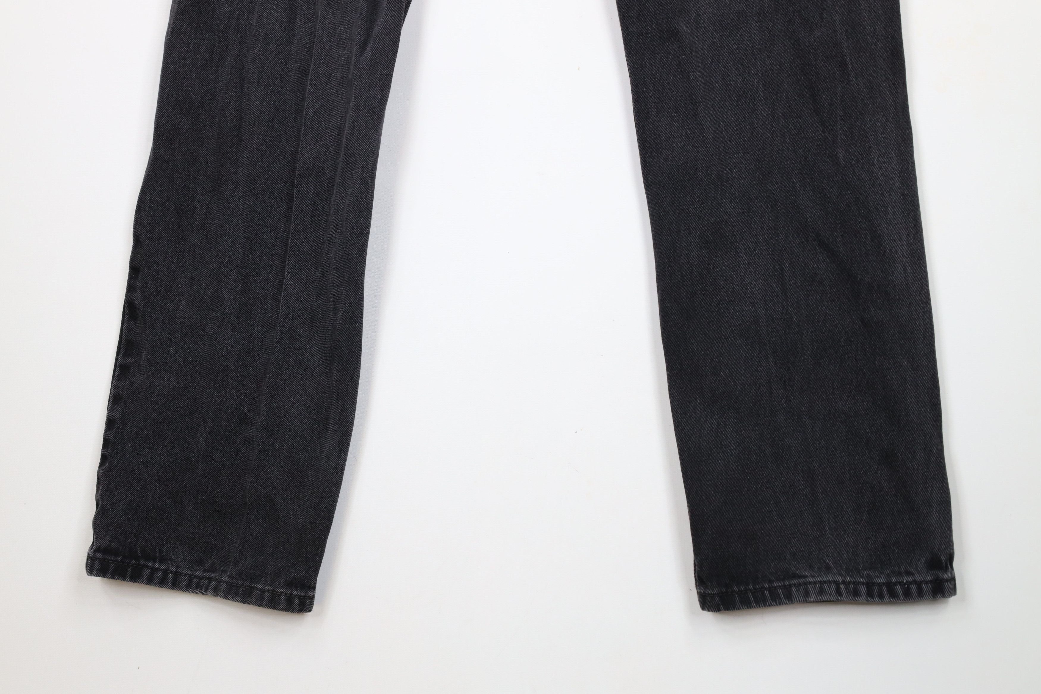 Levi's × Vintage Vintage Y2K Levis 505 Regular Fit Denim Jeans Black Cotton Size US 36 / EU 52 - 13 Thumbnail