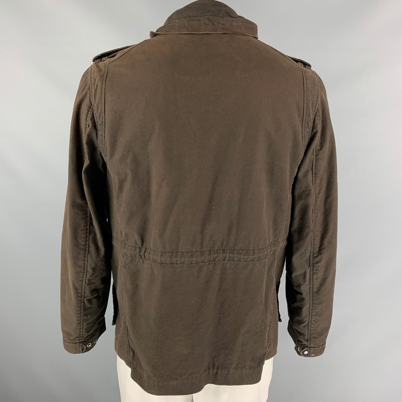 3.1 Phillip Lim 3.1 PHILLIP LIM Size L Brown Cotton Utility Coat Size US L / EU 52-54 / 3 - 4 Thumbnail