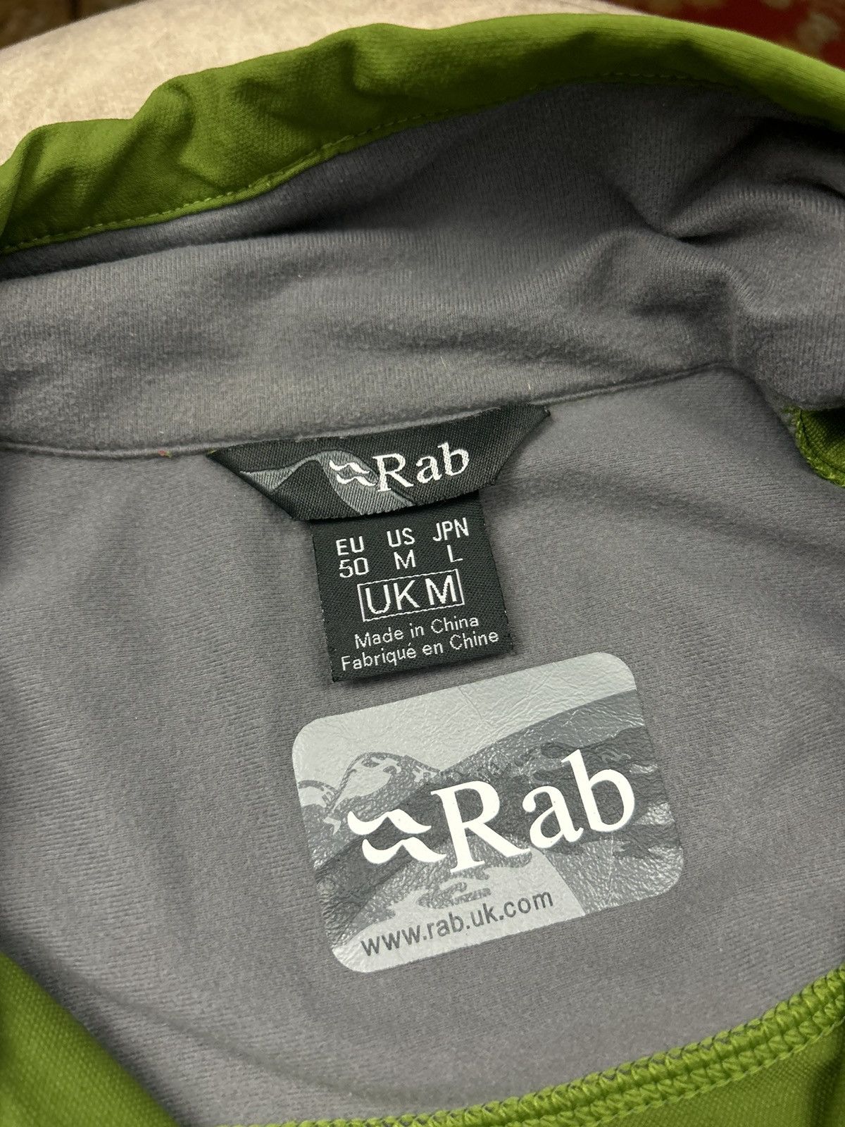 Rab Rab Sawtooth Green Softshell Jacket Size M Size US M / EU 48-50 / 2 - 10 Thumbnail