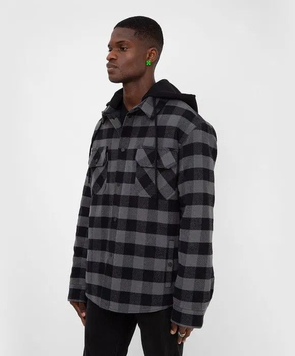 Off-White Off-White Jacket-Shirt Flannel Hooded RARE Size US S / EU 44-46 / 1 - 3 Thumbnail