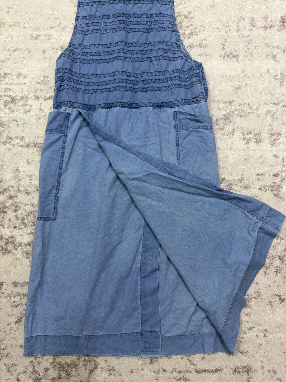 Hai Sporting Gear Issey miyake Hai Sporting Gear Denim Sleeveless Long Dress Size S / US 4 / IT 40 - 13 Thumbnail