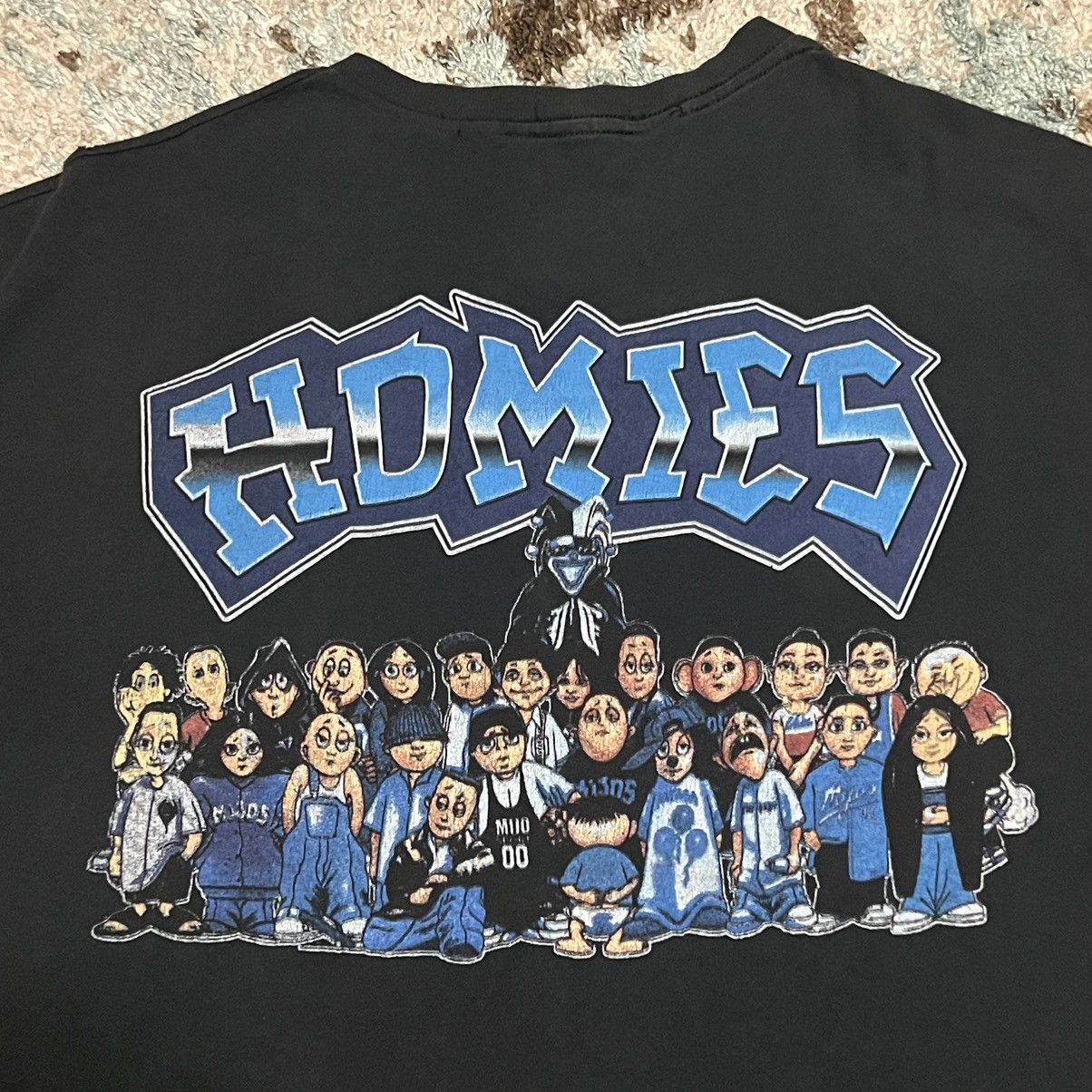 Homies × Vintage Vintage Homies Mexican Lowrider Hip Hop Shirt 