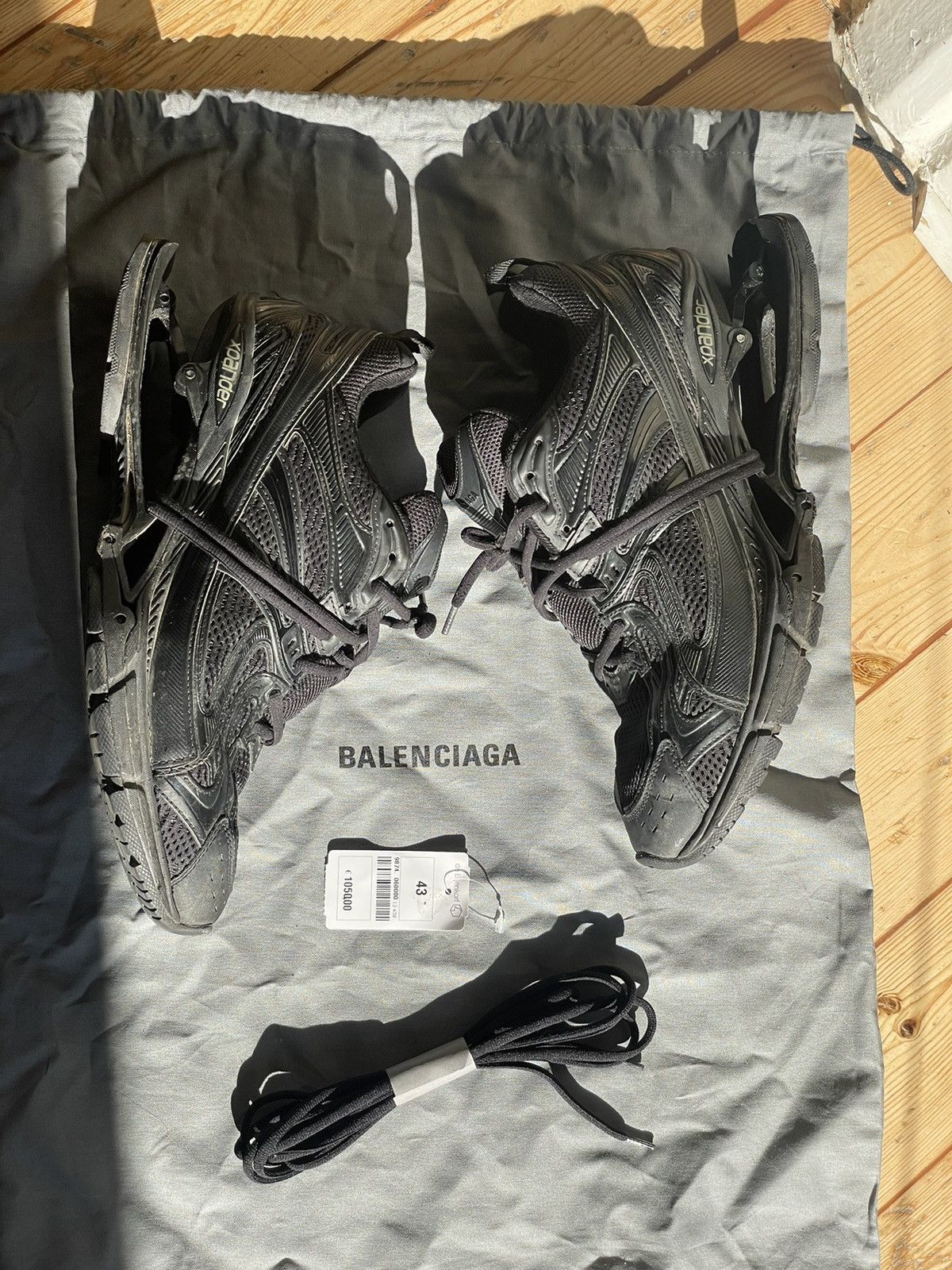 Vetements Balenciaga X pander black xpander *RARE* Size US 10 / EU 43 - 16 Thumbnail
