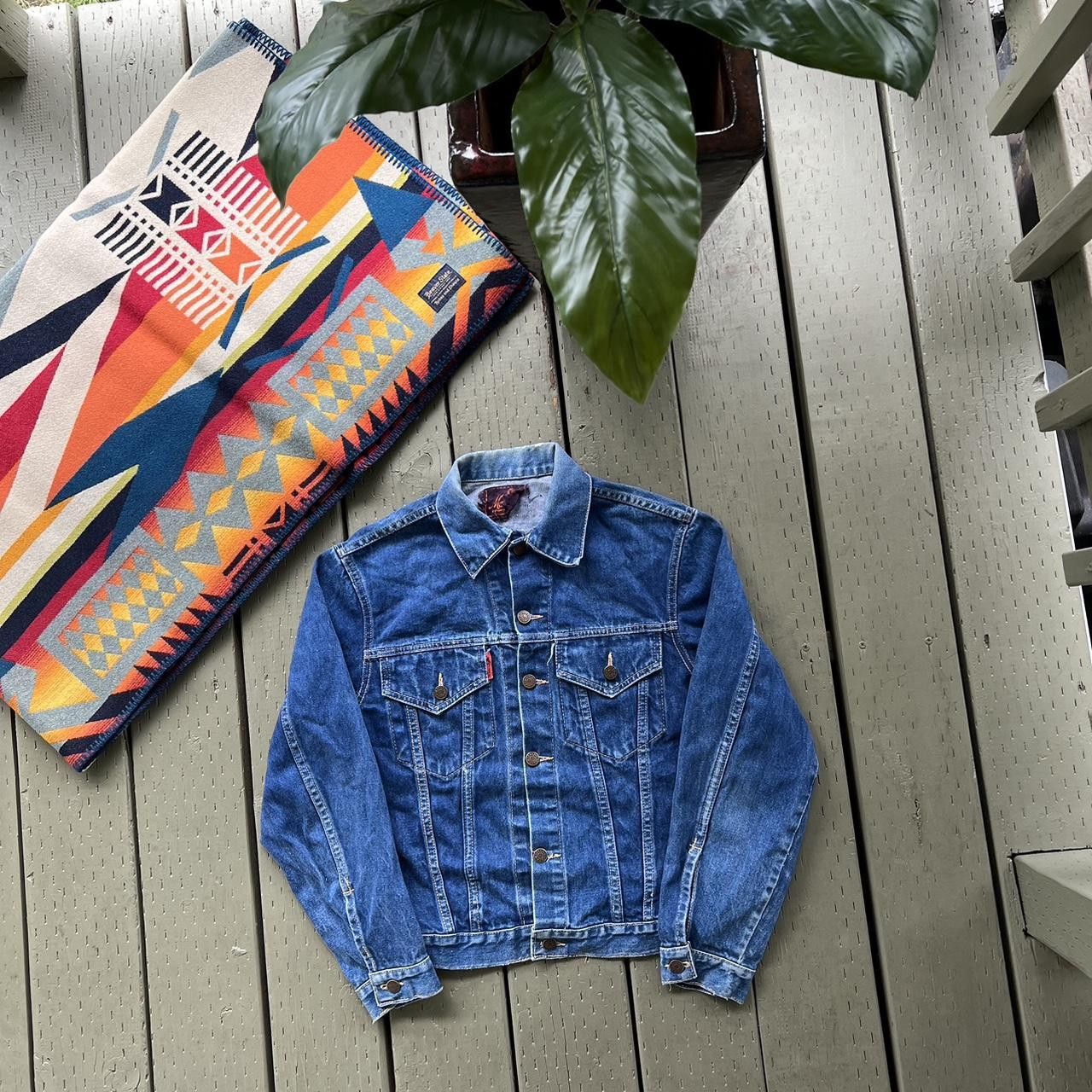 Vintage Vintage 1970s Denim Jacket Size US M / EU 48-50 / 2 - 1 Thumbnail