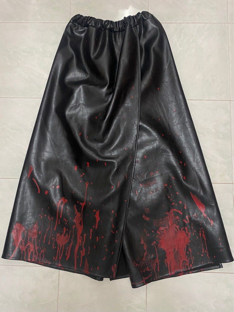 Japanese Brand LEATHER PANTS/SKIRT JAPANESE INSPIRED Size US 29 - 1 Thumbnail