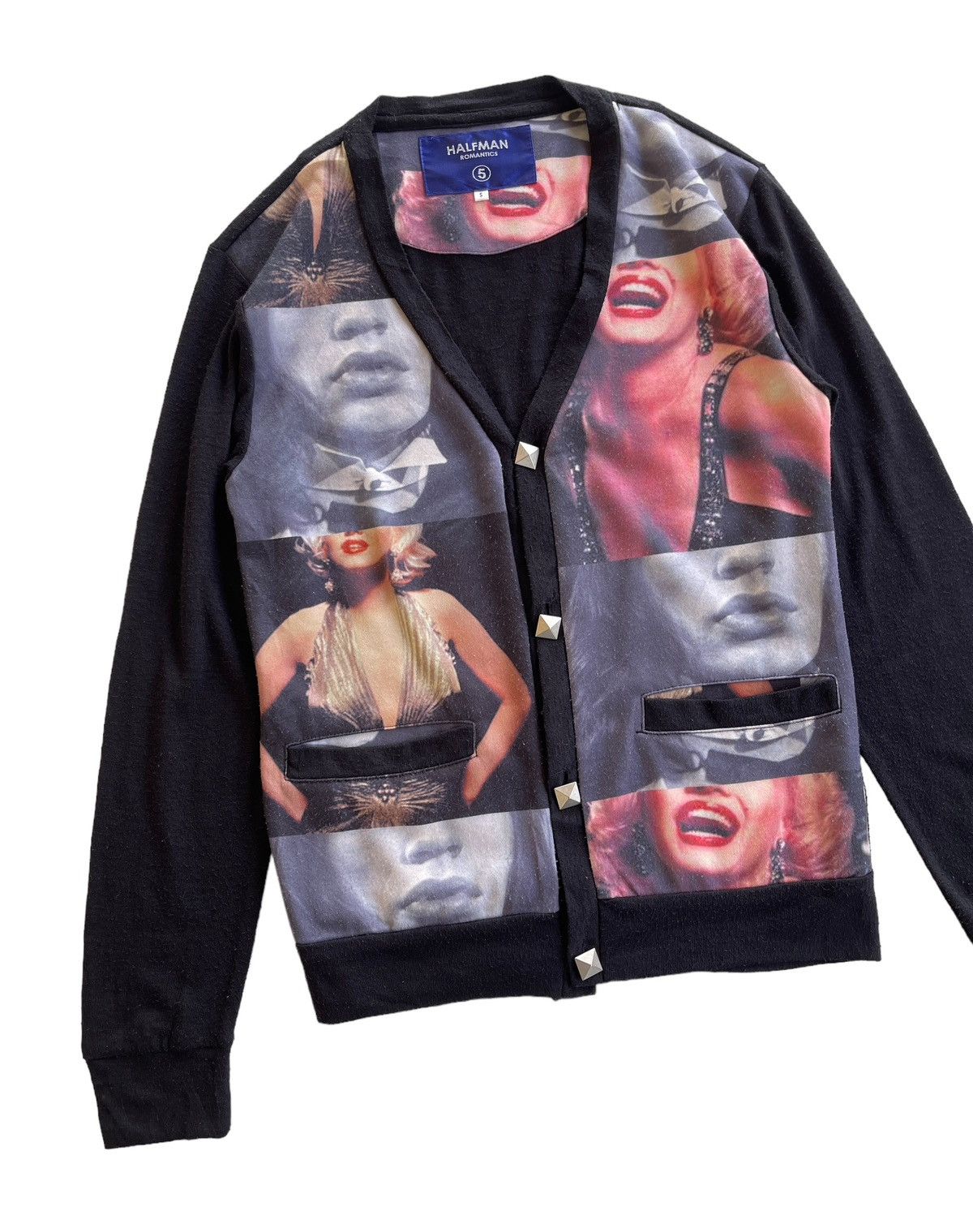 Halfman Halfman X Marilyn Monroe Cardigan Size S / US 4 / IT 40 - 4 Thumbnail
