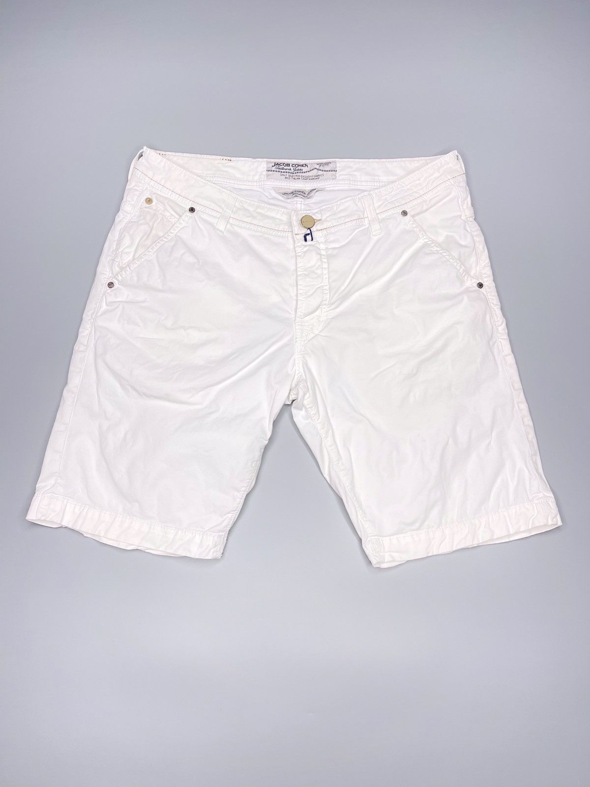 Jacob Cohen Jacob Cohen Luxury White Short Size US 30 / EU 46 - 5 Thumbnail