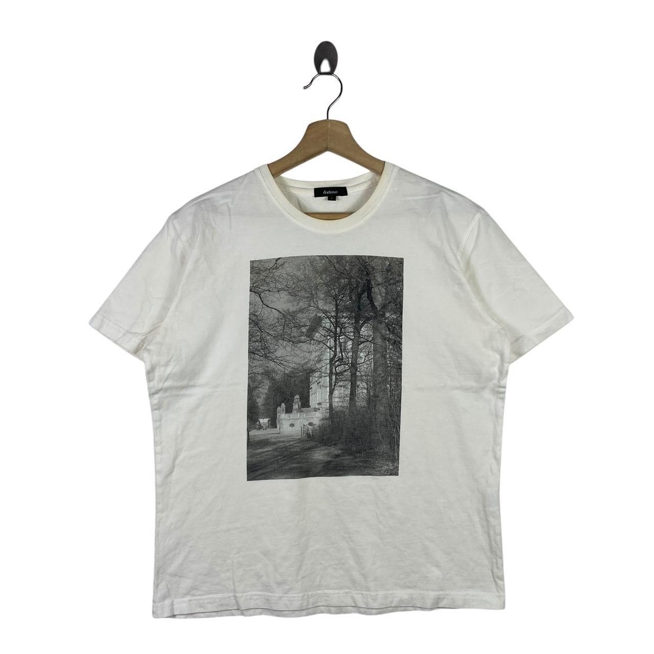 Other SORTISSO JAPAN PHOTOGRAPHY Osler Library Tee Shirt Top Size L / US 10 / IT 46 - 1 Thumbnail