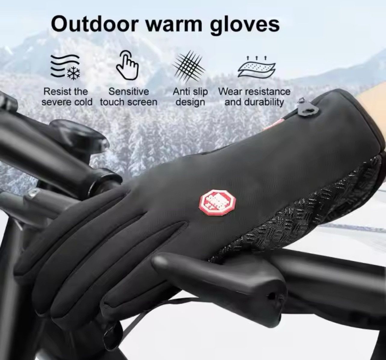 Other Winter Gloves For Men with Waterproof funtion Size ONE SIZE - 4 Thumbnail