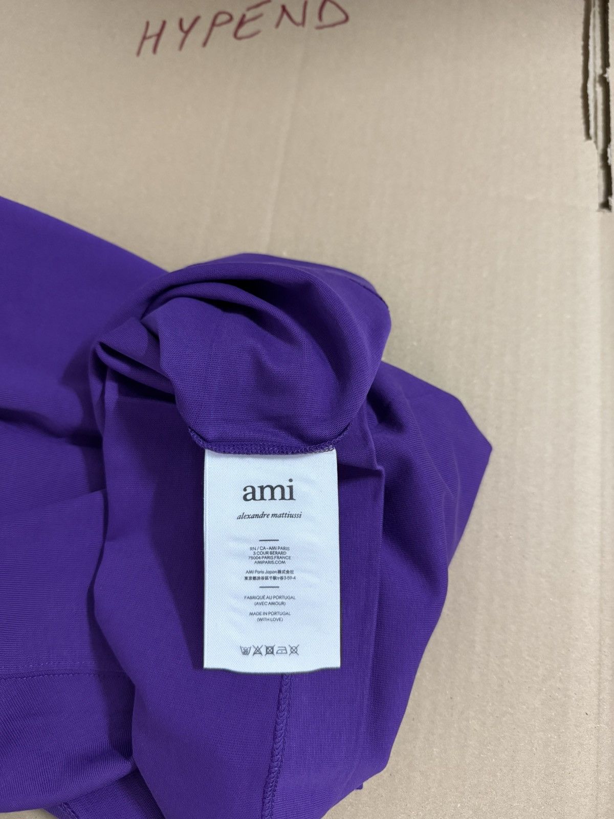 AMI Ami Paris Tonal Heart T-Shirt NEW Size US XL / EU 56 / 4 - 6 Thumbnail