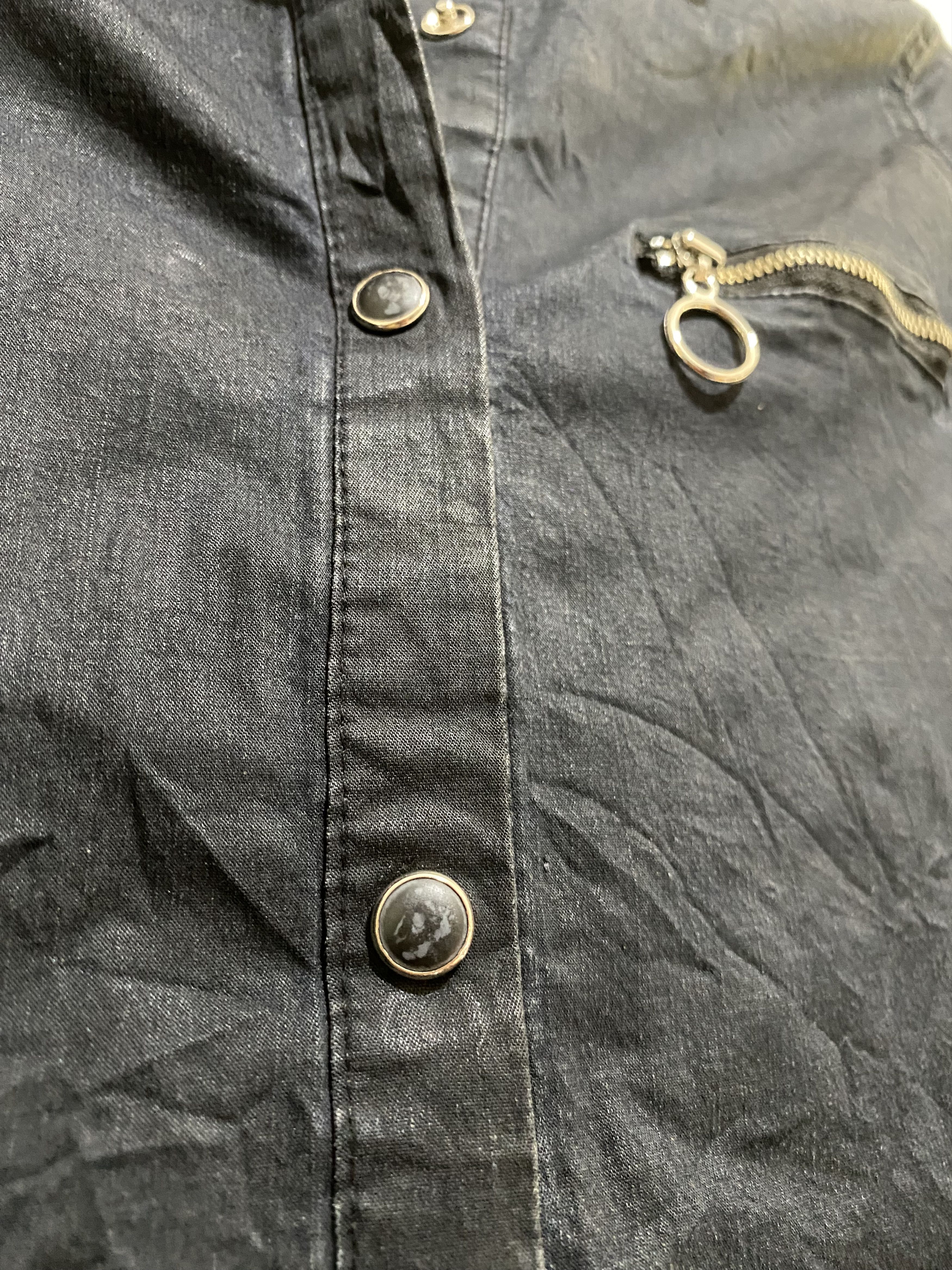 14th Addiction × KMRii Seditionaries aura gothic punk button shirts bondage Size US M / EU 48-50 / 2 - 7 Thumbnail