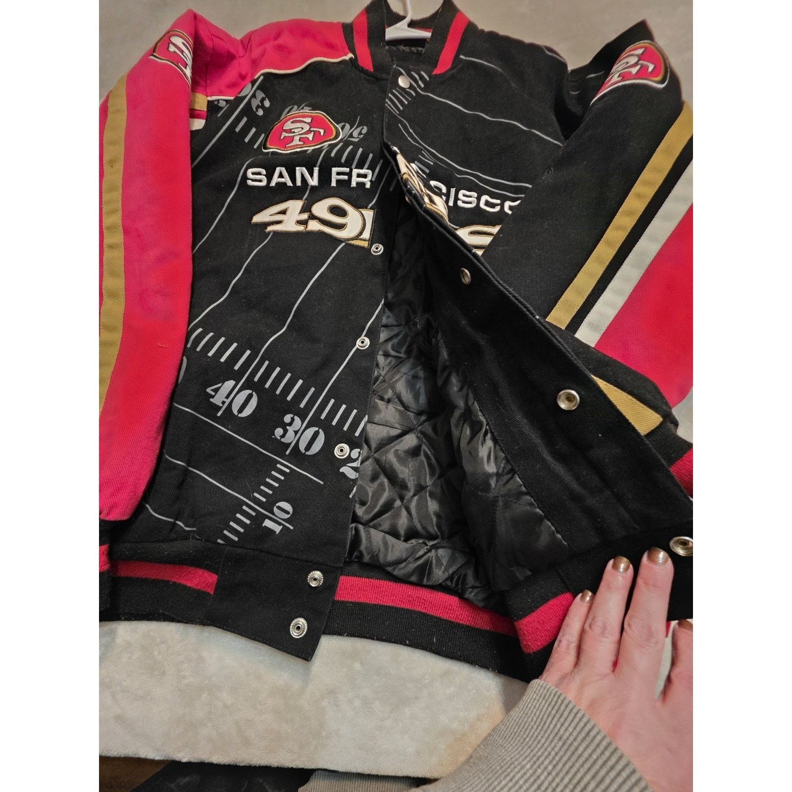 NFL San Francisco 49ers NFL All Over Print Men's Size Large Size 40 - 4 Thumbnail