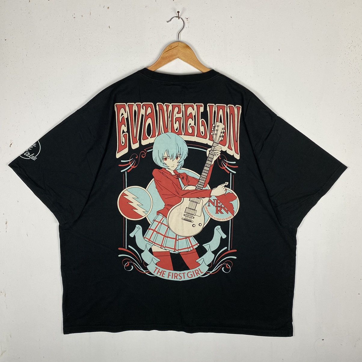 Anime LOW BLOW KNUCKLE x EVANGELION THE FIRST GIRL REI AYANAMI TEE Size US XXL / EU 58 / 5 - 2 Thumbnail