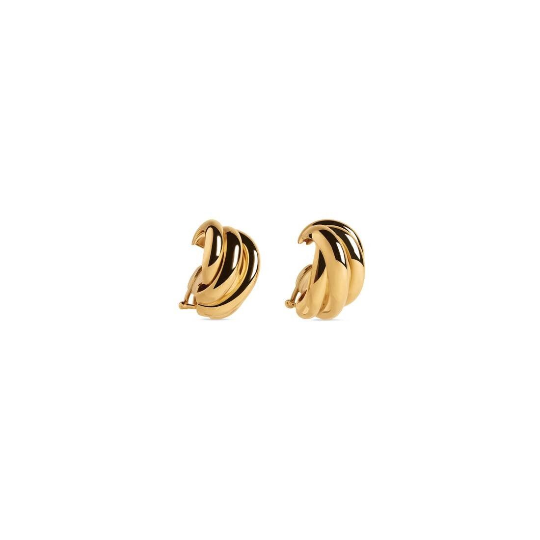 Balenciaga o1la1rc1a0925 Size: OS / Saturne Earrings in Gold Size ONE SIZE - 2 Thumbnail