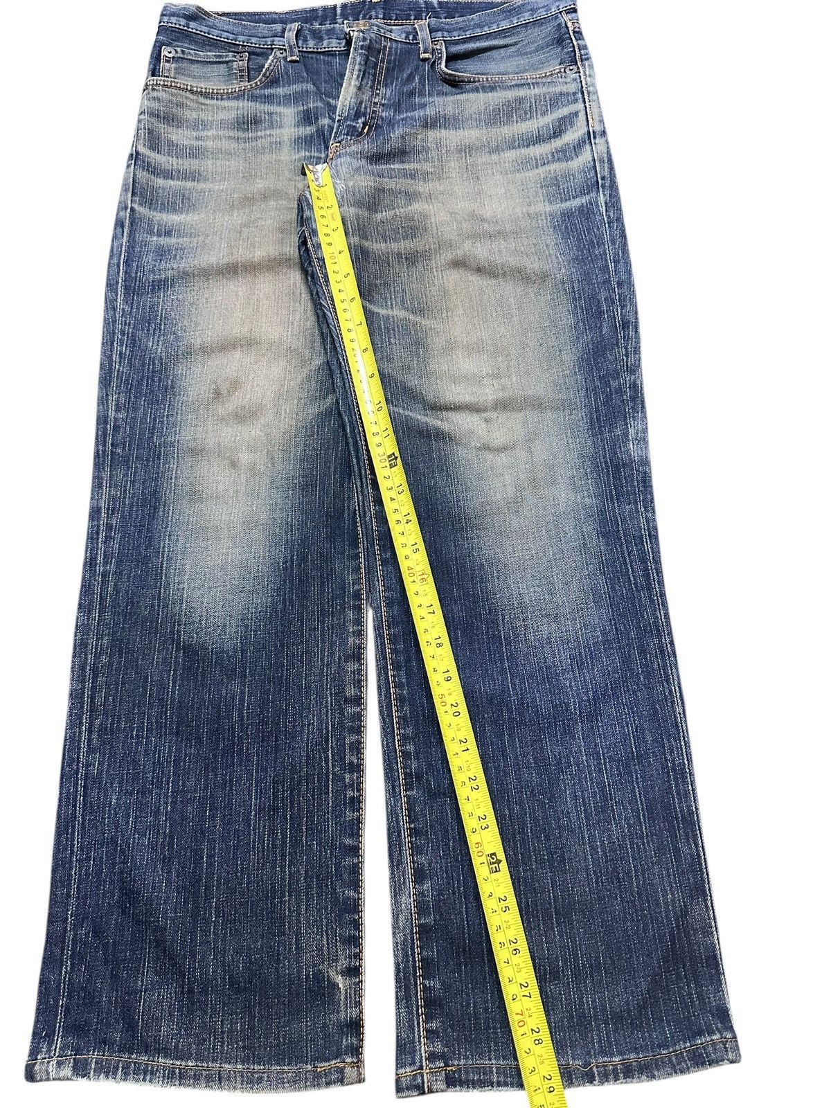 Edwin Vintage Japan Edwin Faded Wash Style Loose Jeans Size US 32 / EU 48 - 13 Thumbnail