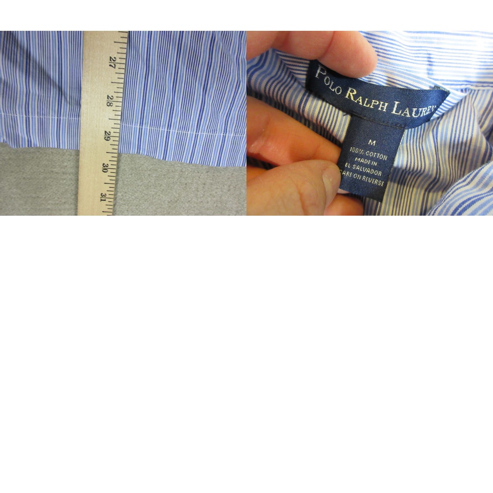 Polo Ralph Lauren Polo Ralph Lauren Shirt Mens Medium Blue Pajamas Sleepwear Button Up Lounge Size US M / EU 48-50 / 2 - 8 Thumbnail