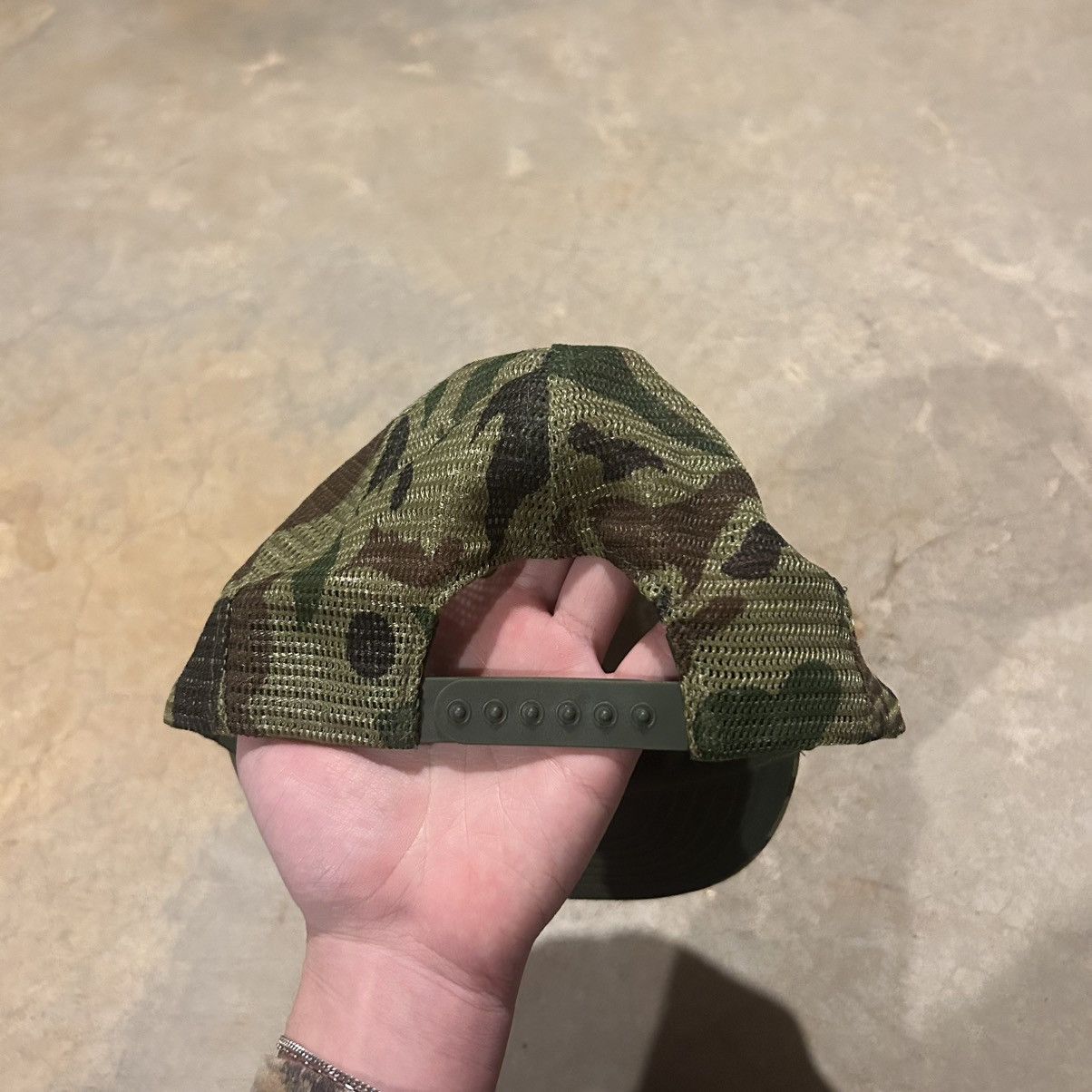 Vintage Crazy Vintage 90s “Make My Day” Deer Hunting Trucker Hat Size ONE SIZE - 3 Thumbnail