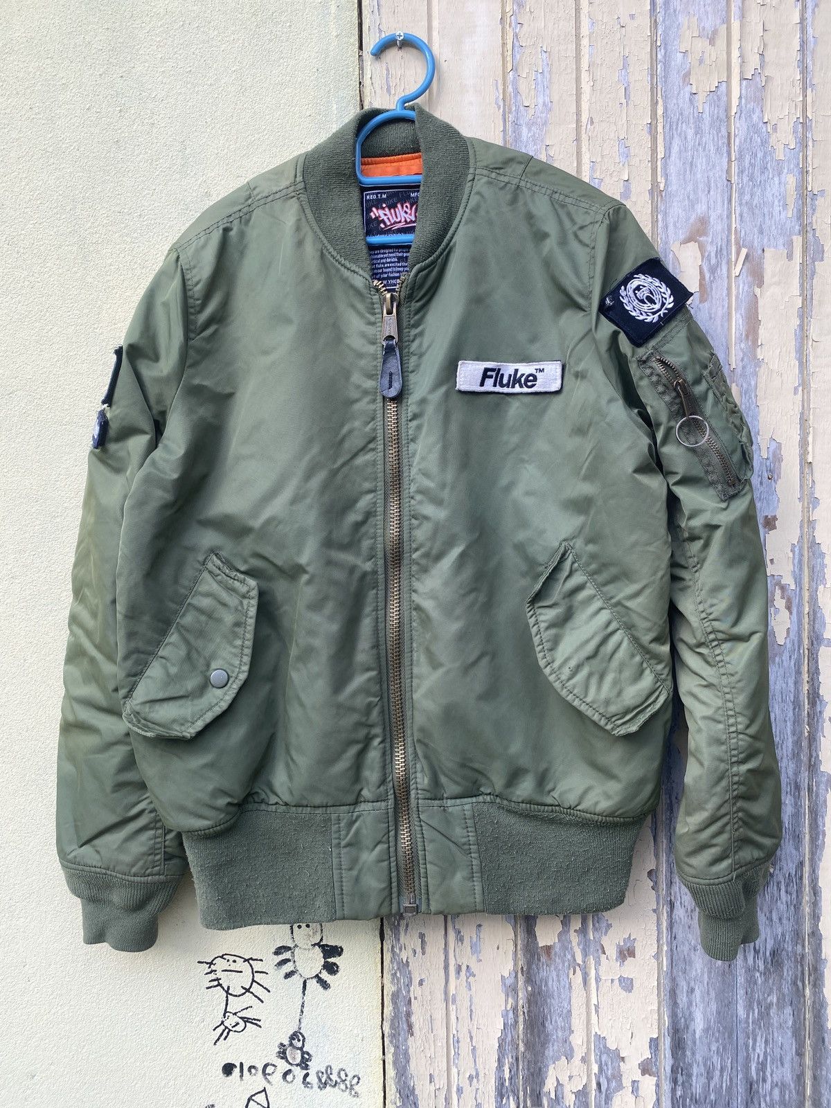 Buzz Rickson's × Vintage Vintage fluks air force bomber jacket Size US M / EU 48-50 / 2 - 19 Thumbnail