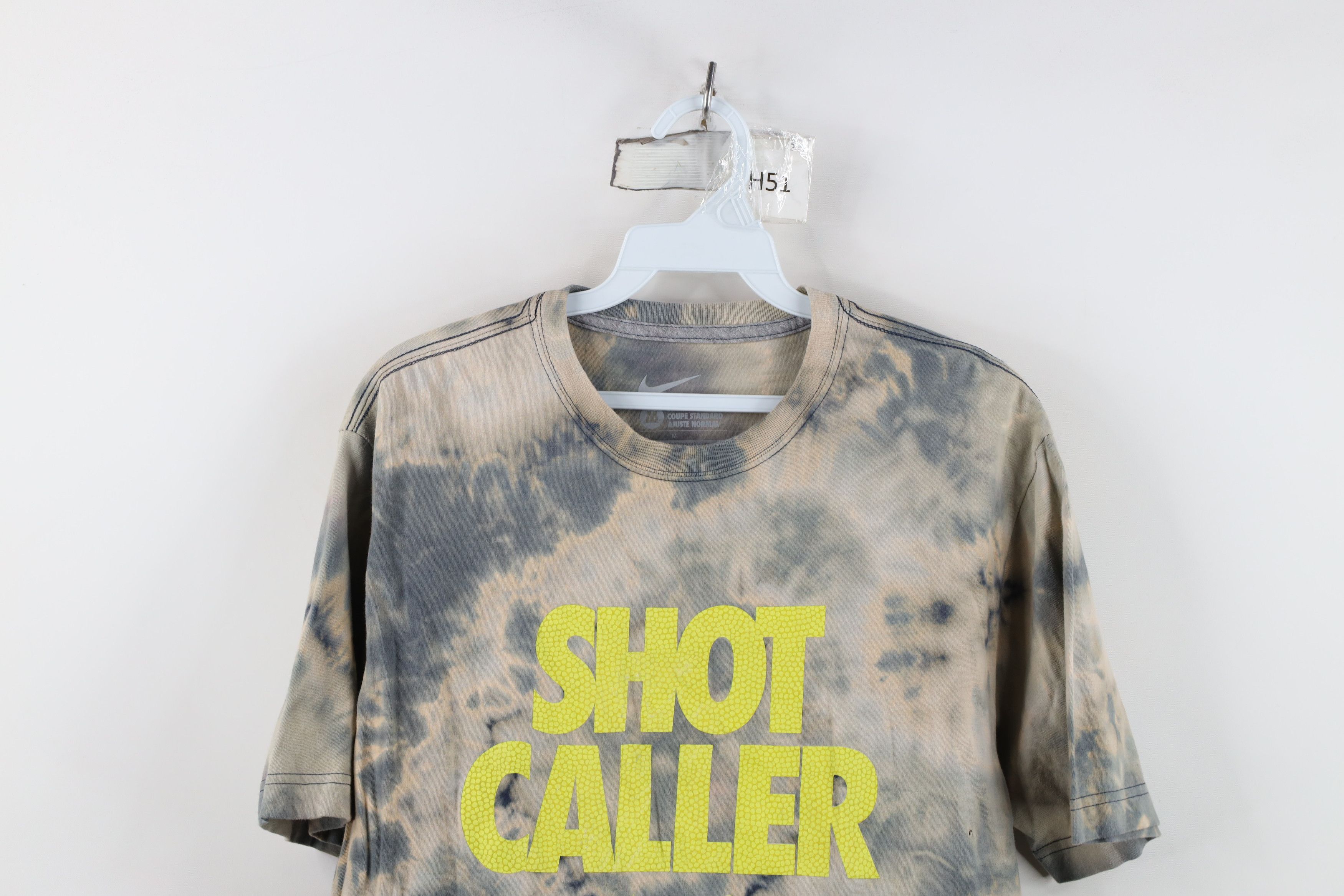 Nike Vintage Y2K Nike Center Swoosh Acid Wash T-Shirt Trippy Size US M / EU 48-50 / 2 - 2 Thumbnail