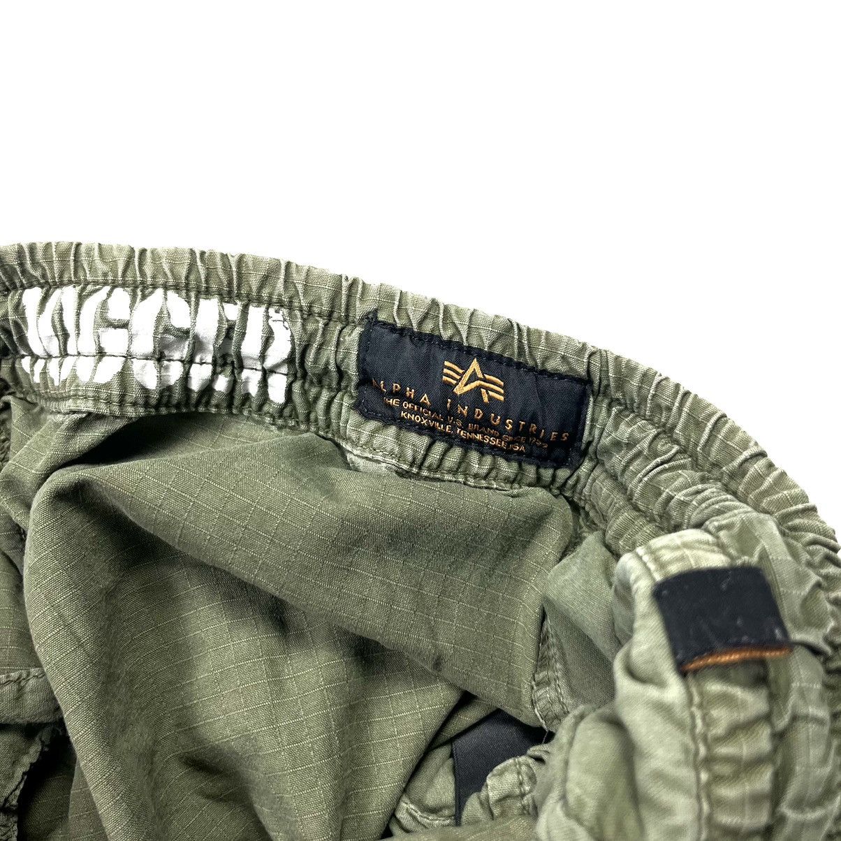 Alpha Industries × Japanese Brand 🪖 Alpha Industries Vintage Cargo Pants Japanese Brand Army Size US 31 - 7 Thumbnail