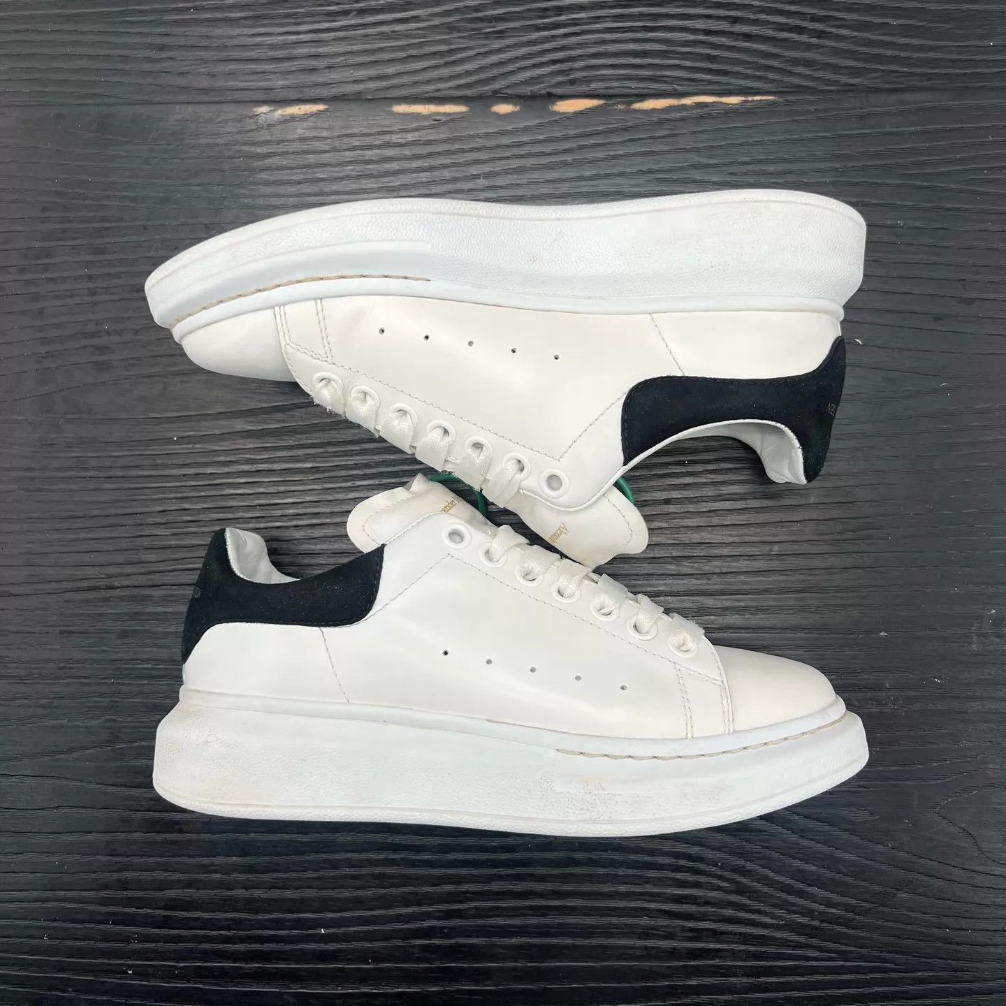 Alexander McQueen Alexander McQueen Suede Black Tail 38 Like New with Box Size US 7.5 / IT 37.5 - 3 Thumbnail