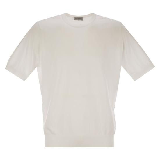 JOHN SMEDLEY Men Sweater KEMPTON WHITE