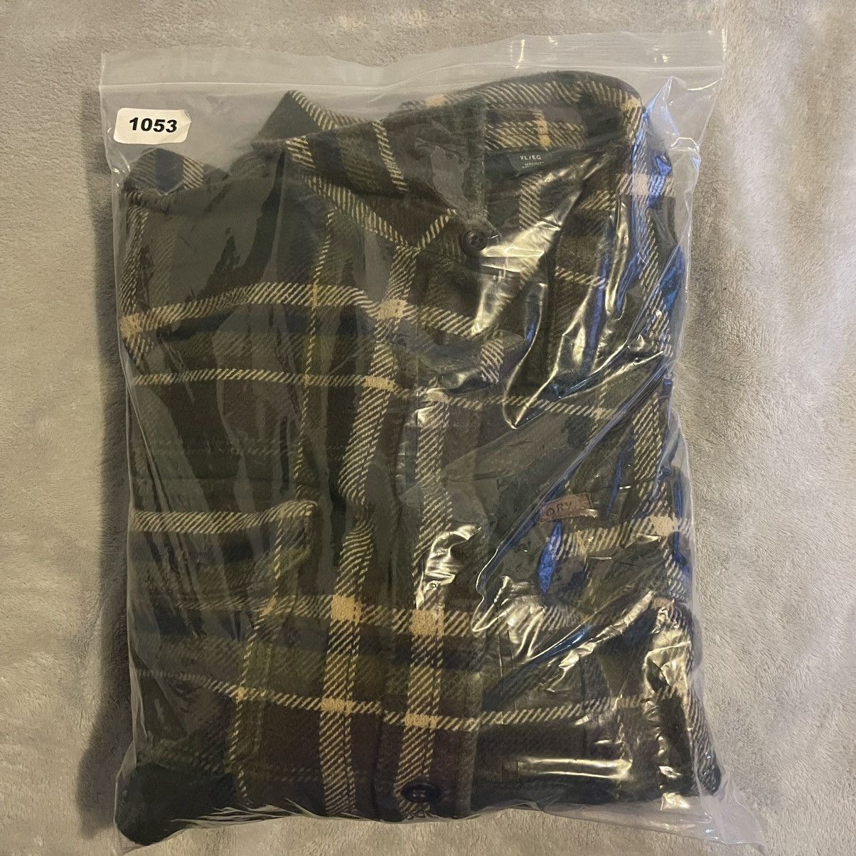 Orvis Orvis Shirt Men XL Green Lumberjack Thick Flannel Plaid Size US XL / EU 56 / 4 - 10 Thumbnail