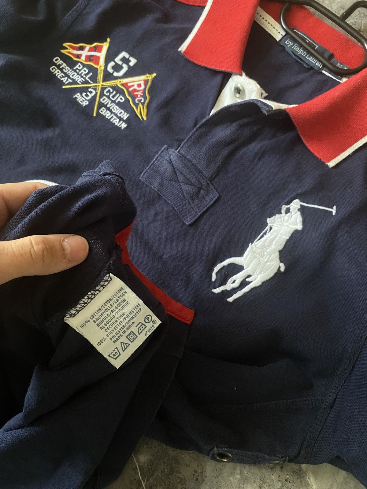 Polo Ralph Lauren Polo Ralph Lauren T-shirt Great Britain Chief Keef Big logo5 Size US L / EU 52-54 / 3 - 8 Thumbnail