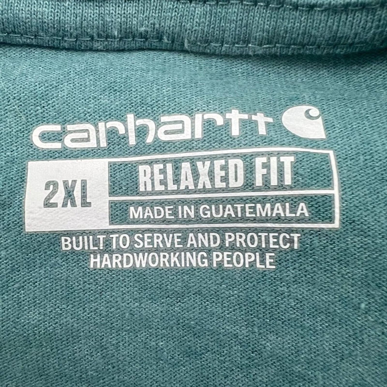 Carhartt Carhartt Shirt Mens Graphic Tee Long Sleeve Pullover 2XL Size US XXL / EU 58 / 5 - 3 Thumbnail