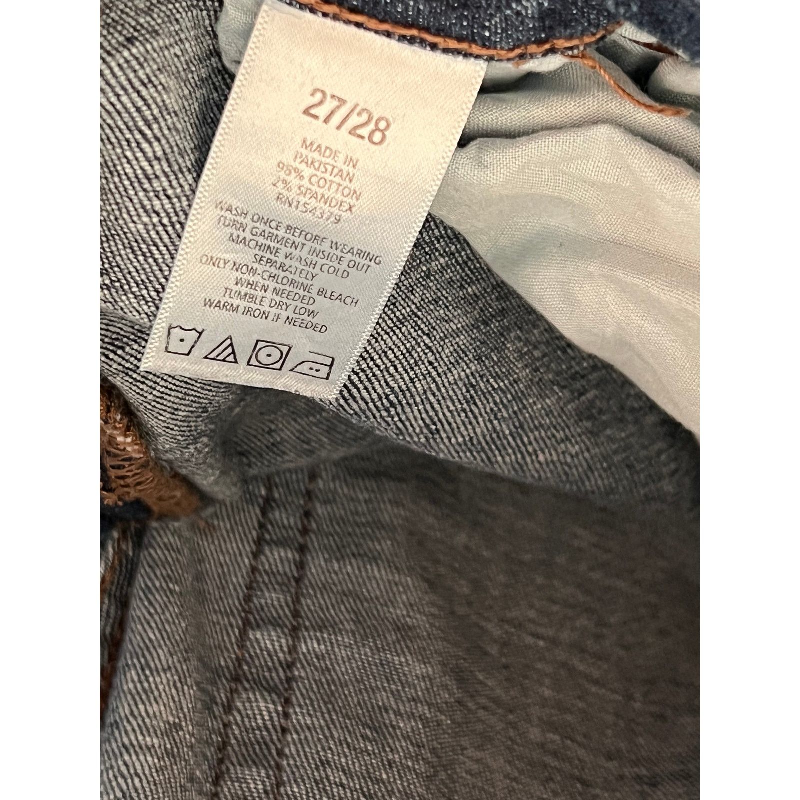 Aeropostale Aeropostale Straight Blue Jeans Mens 27x28 Size US 27 - 4 Thumbnail