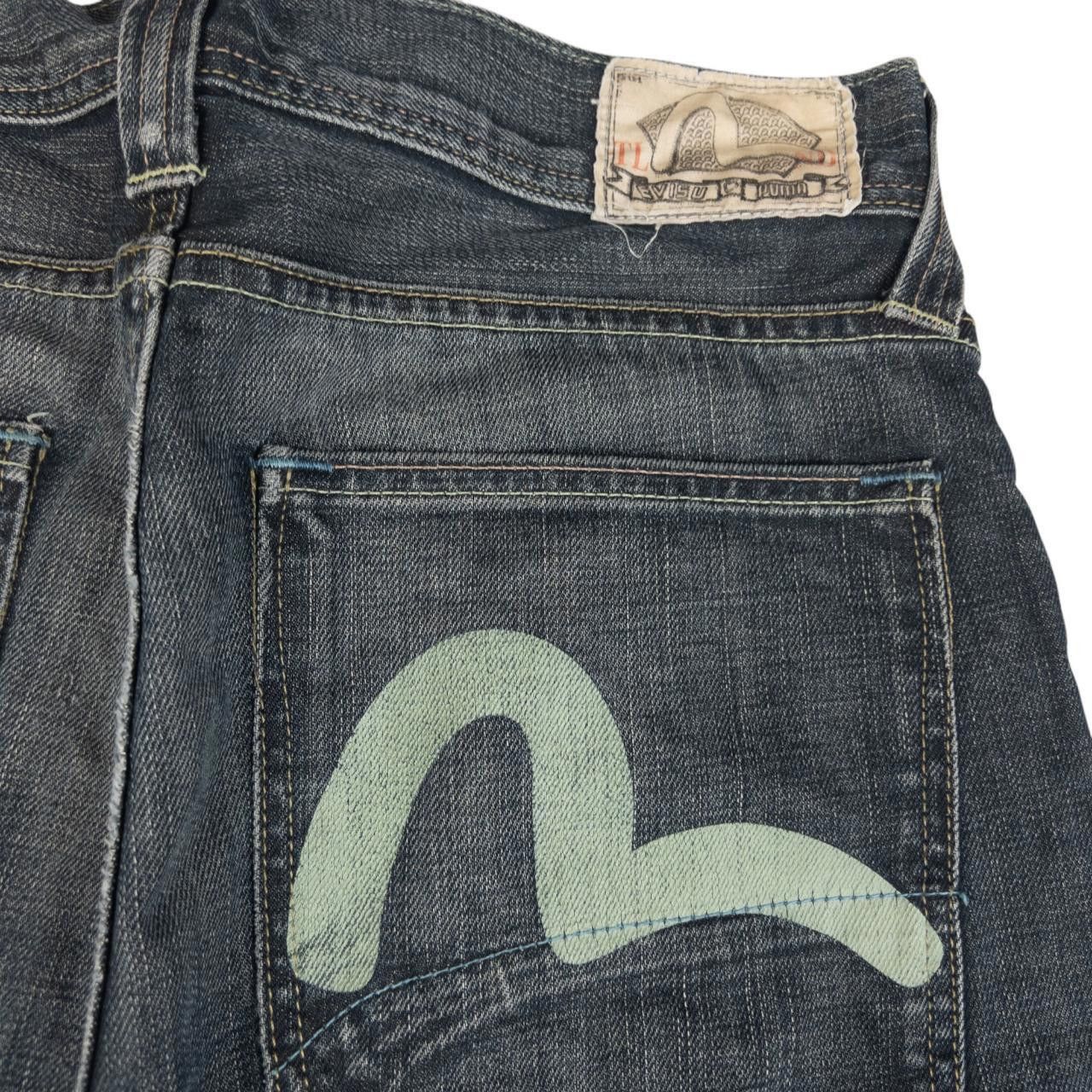 Evisu Vintage Puma X Evisu Double Gull Denim Jeans Size W33 Size US 32 / EU 48 - 7 Thumbnail