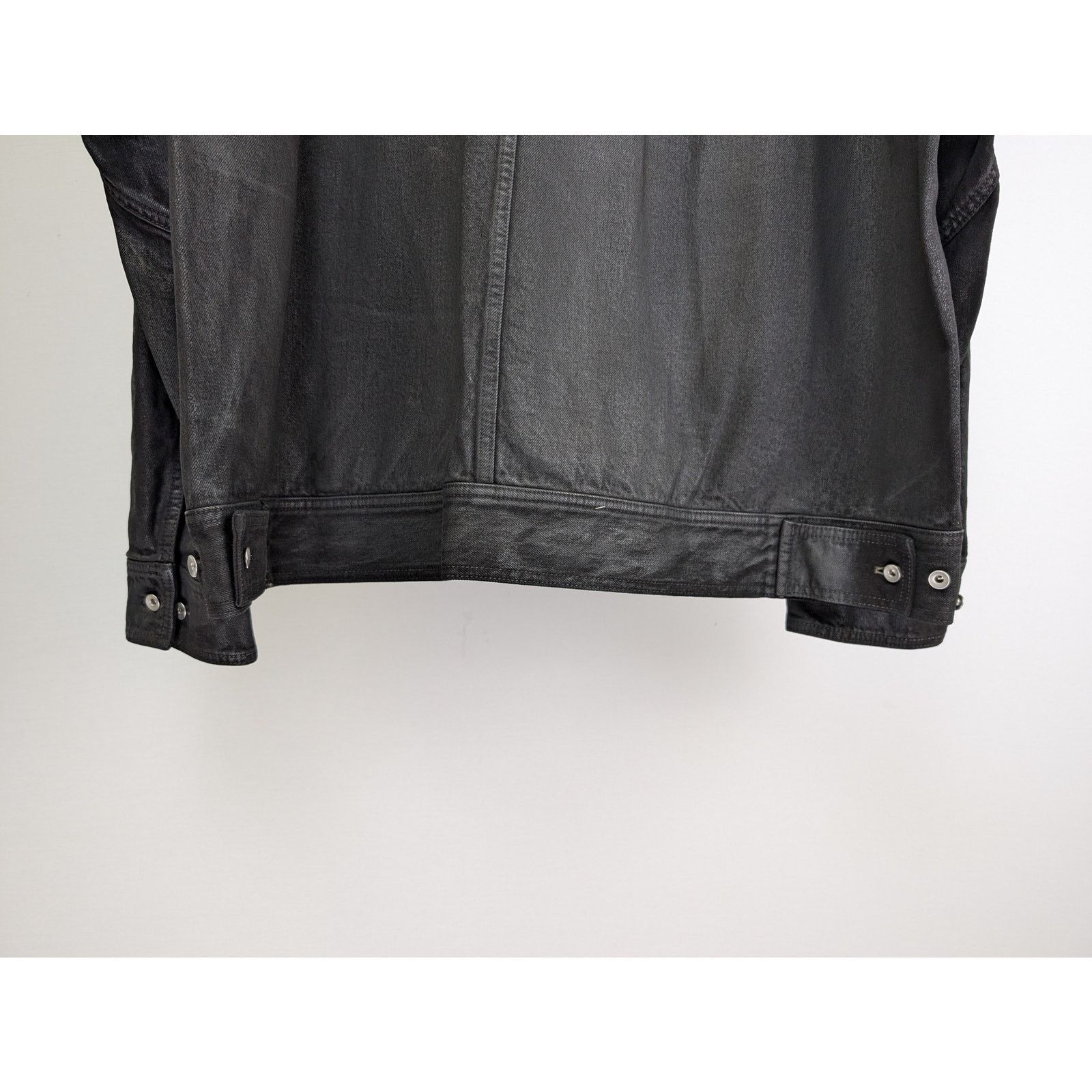 Rick Owens o1rshd1 Lido Worker Jacket in Black Wax Size US L / EU 52-54 / 3 - 13 Thumbnail
