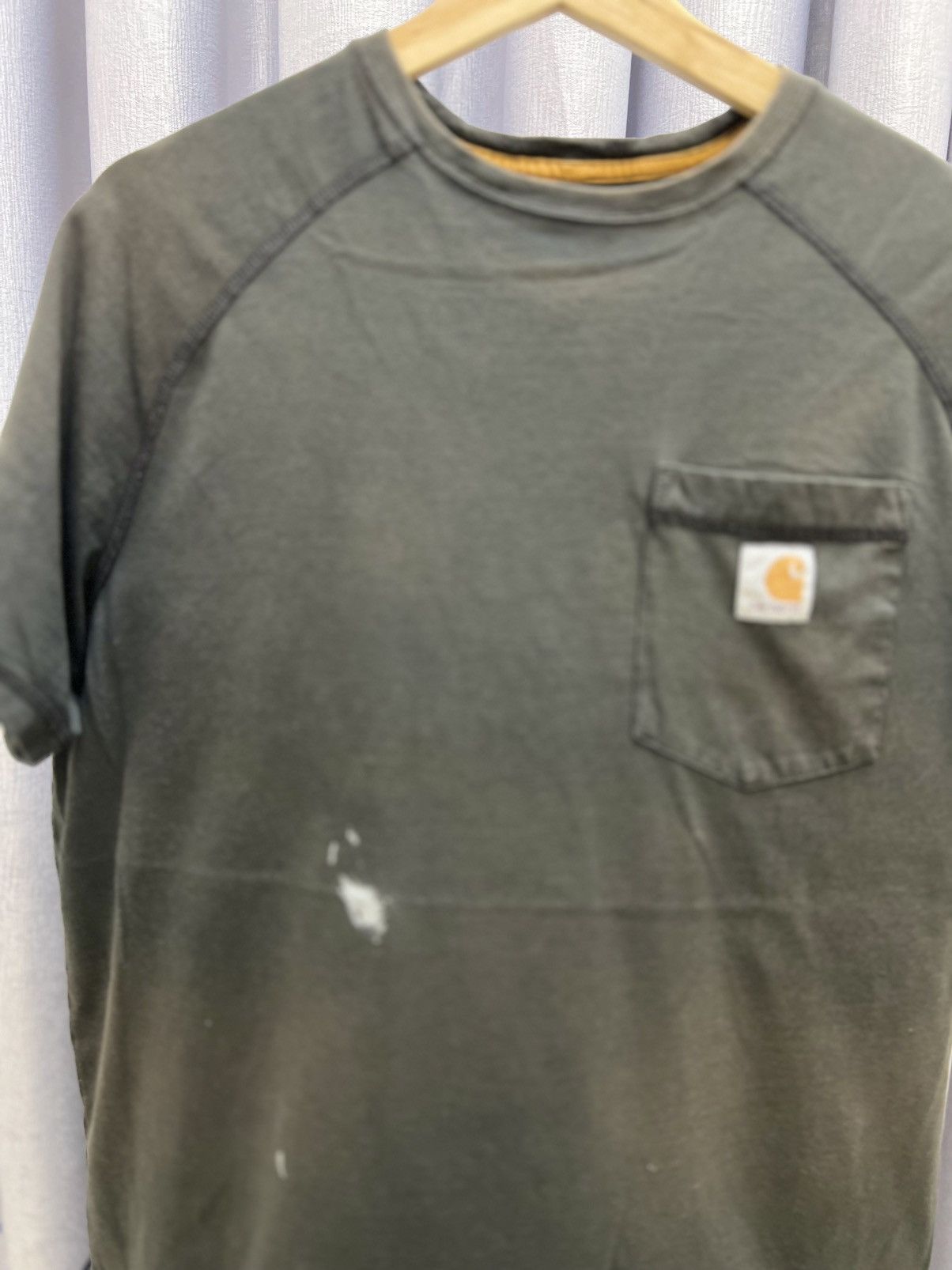 Carhartt Y2K Thrashed Faded Carhartt Pocket Tee Size US L / EU 52-54 / 3 - 2 Thumbnail