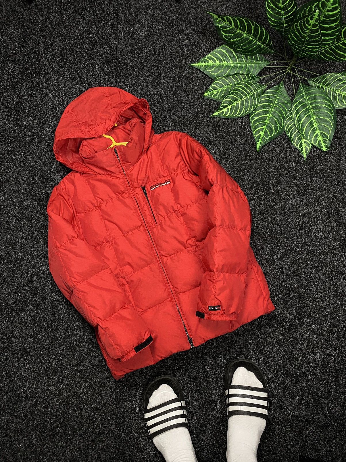 Polo Ralph Lauren Vintage Puffer Size Xs - S