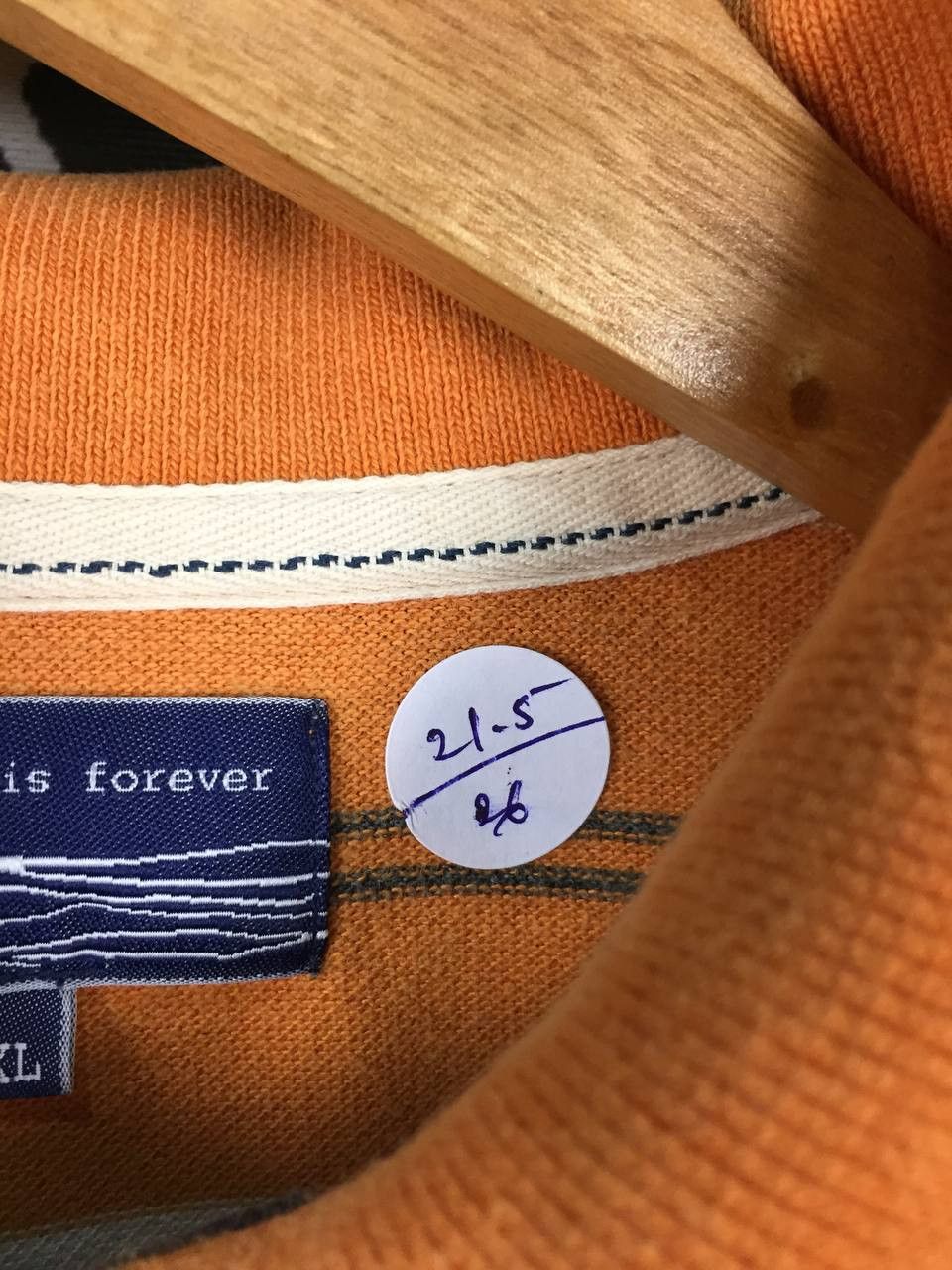 Japanese Brand × Uniqlo Uniqlo X The Wave Is Forever Striped Polo Tee Size US XL / EU 56 / 4 - 9 Thumbnail