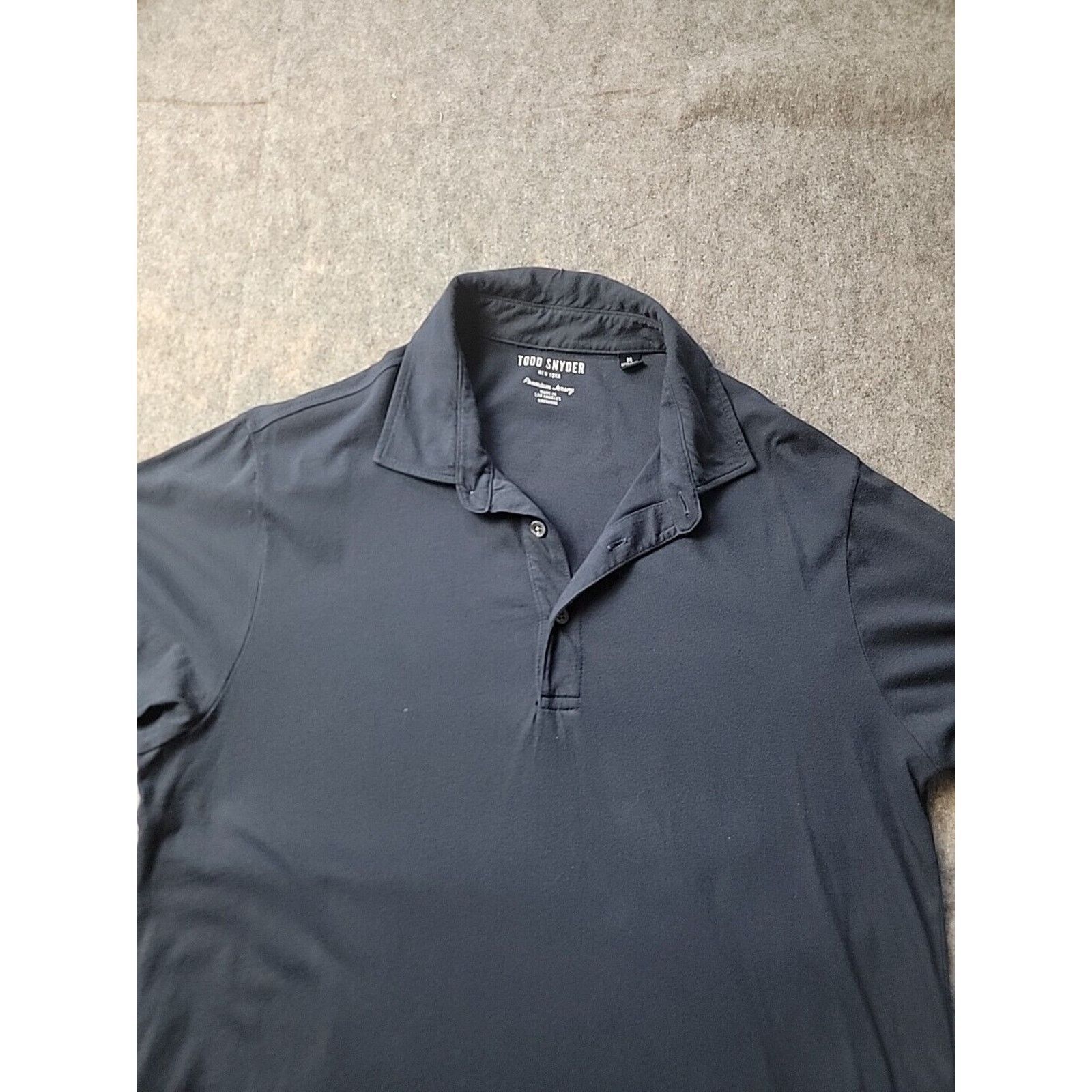 Todd Snyder Todd Snyder Premium Jersey Polo Shirt Short Sleeve Size US M / EU 48-50 / 2 - 4 Thumbnail