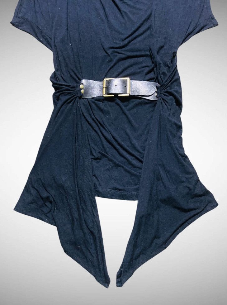 plein sud Archival Plein Sud Jeanius Asymmetric Draped Tunic Dress Size M / US 6-8 / IT 42-44 - 5 Thumbnail