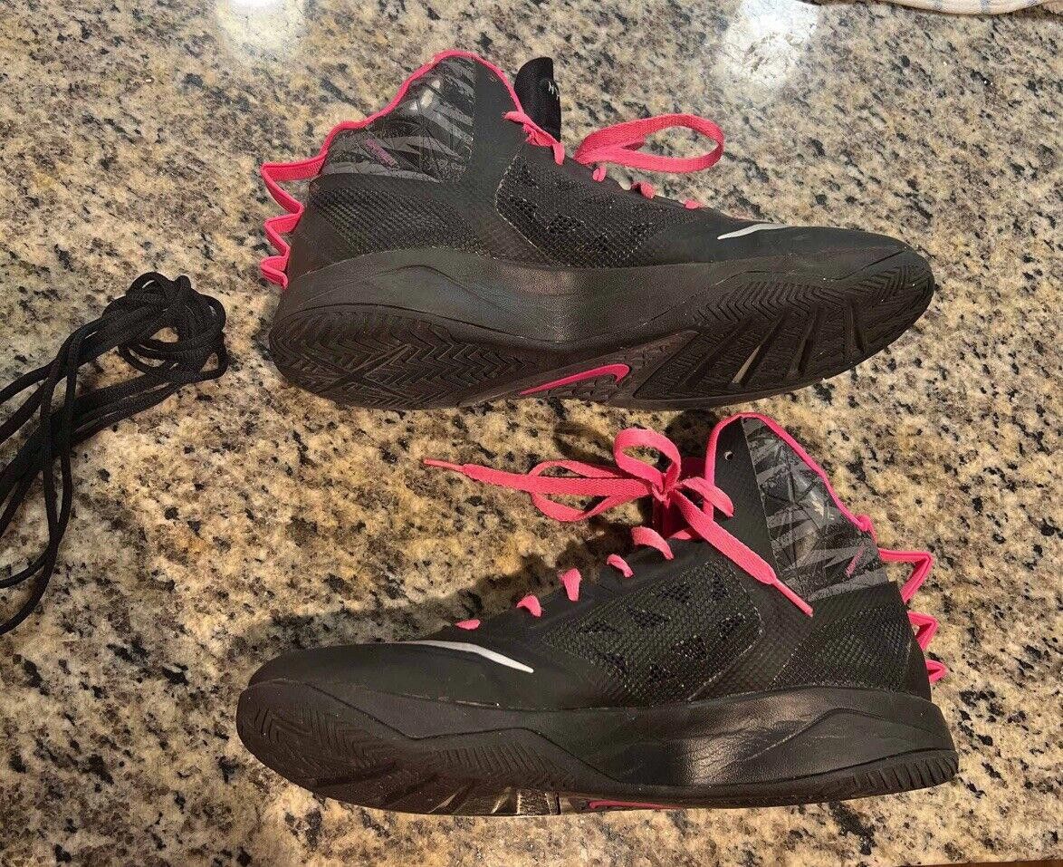 Nike Size 9.5 - Nike Zoom Hyperfuse 2013 Black and Pink Size US 9.5 / EU 42-43 - 5 Thumbnail