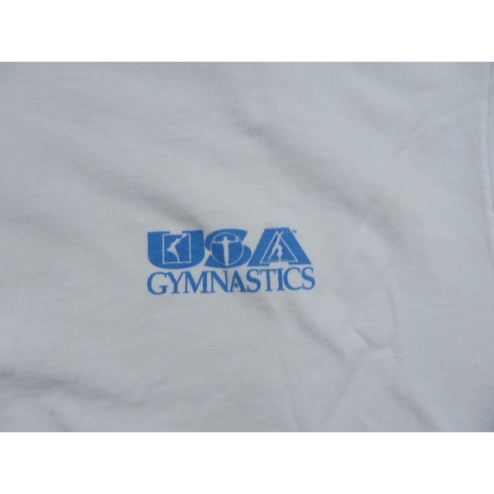 Hanes USA Gymnastics Championship 1995 T-Shirt Double-Sided Sz XL Size US XL / EU 56 / 4 - 4 Thumbnail