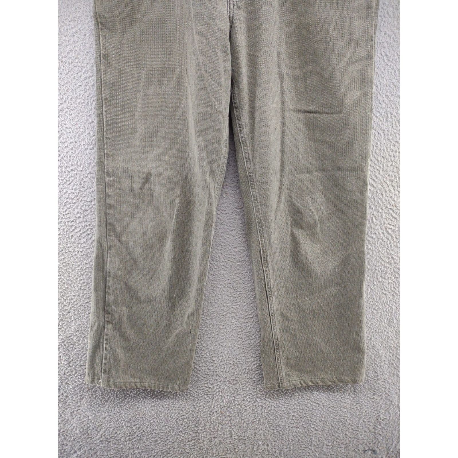 Denime VINTAGE Hydraulic Women's Stone Washed Denim Green Jeans Tag Size 5/6 Jeans Green HYDRAULIC 90s Modern Classic Baggy? Size 28" / US 6 / IT 42 - 2 Thumbnail