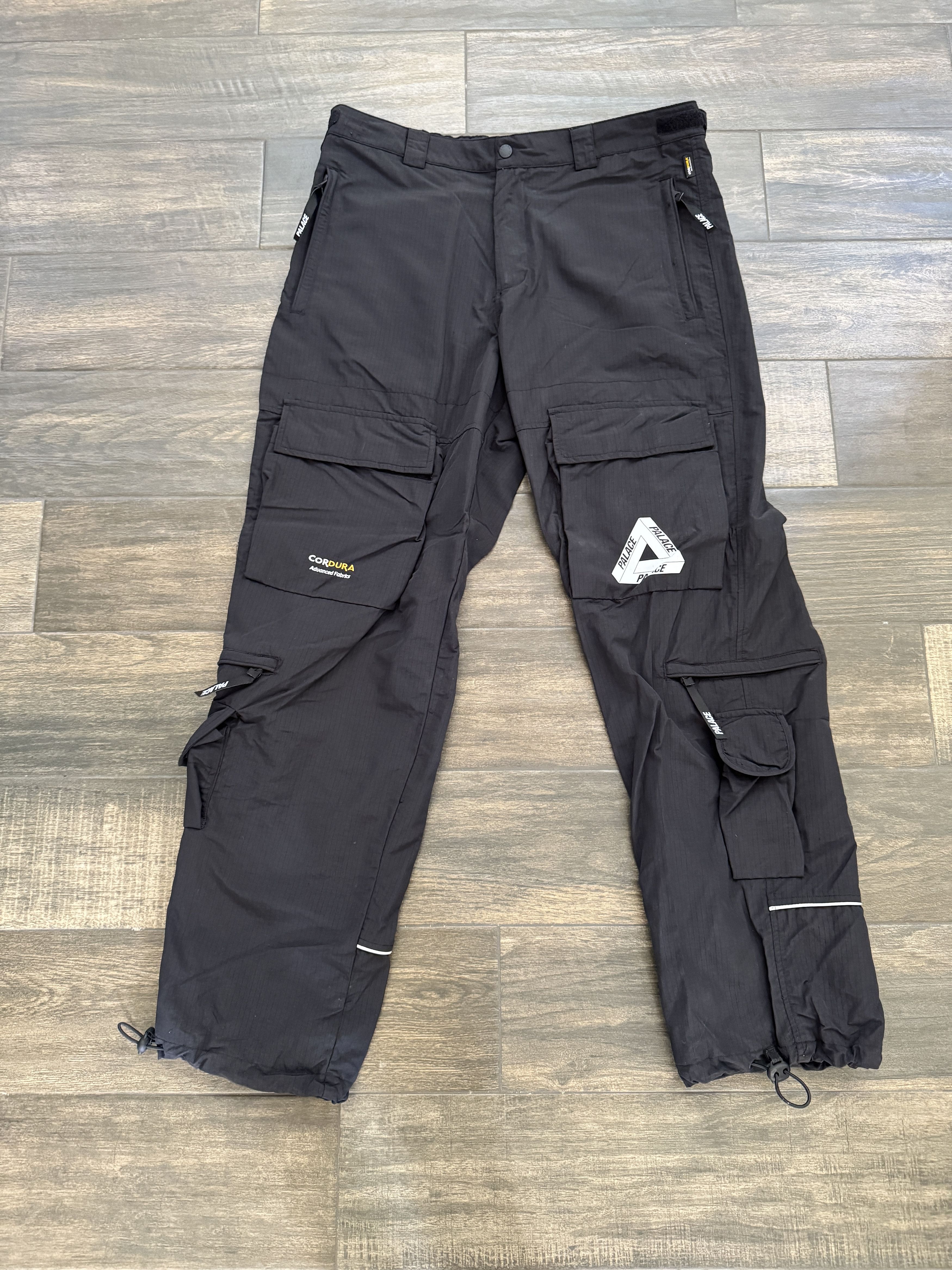 Palace Palace Cordura RS Shell Cargo Pants Black | Grailed